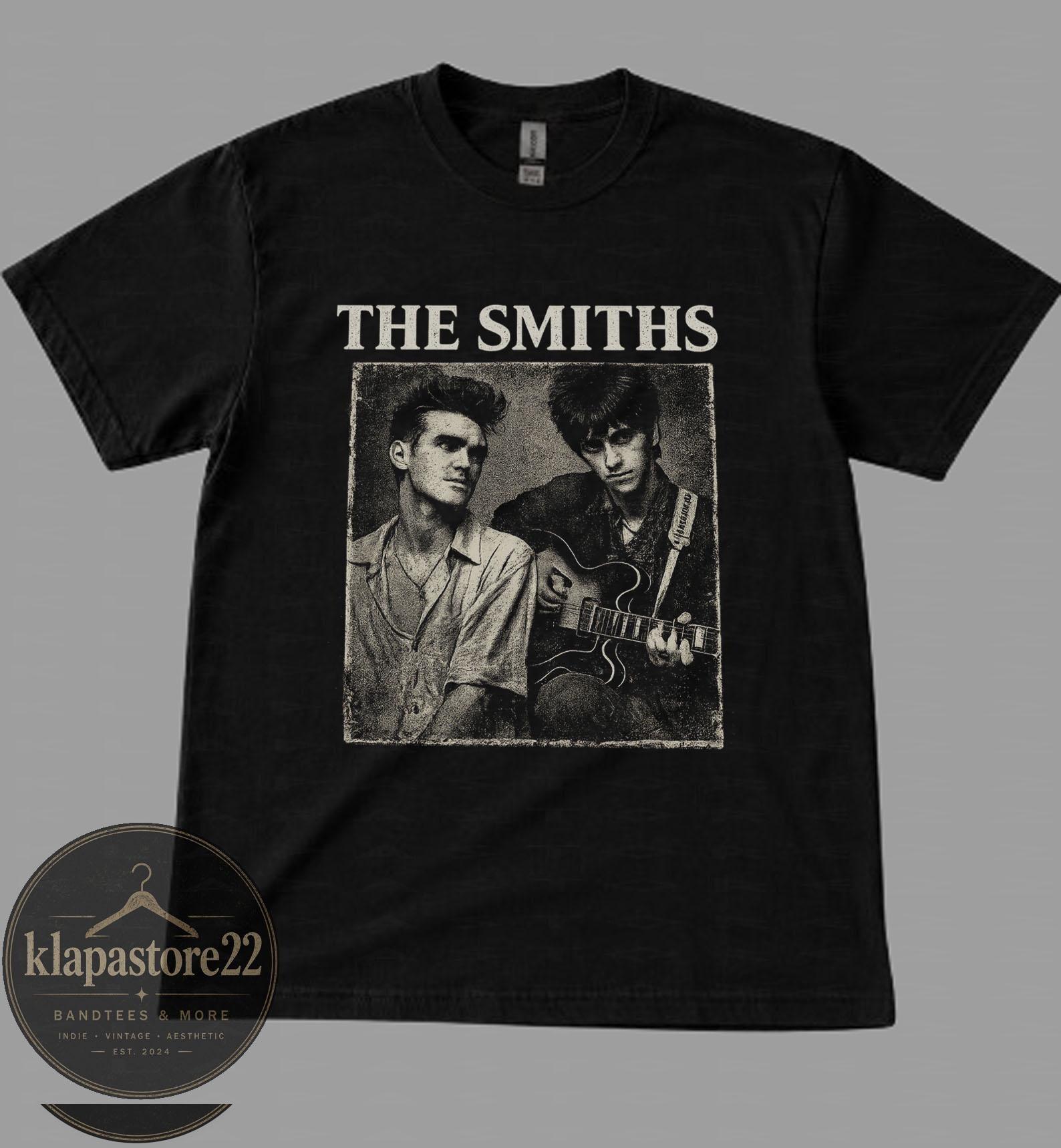 The Smiths Retro Rock Band T-Shirt, Distressed Graphic Tee, Hard Rock Music Apparel XL