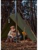 WT-star Stainless Steel Foldable Wood Stove for Outdoor Camping and Hiking