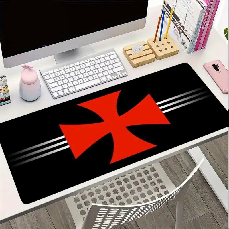 Red Cross CR Flamengo Mouse pad Mouse pad, Gaming Mouse Pad, keyboard pad, Desk Decor for computer notebook Fan Gift Birthday Gift