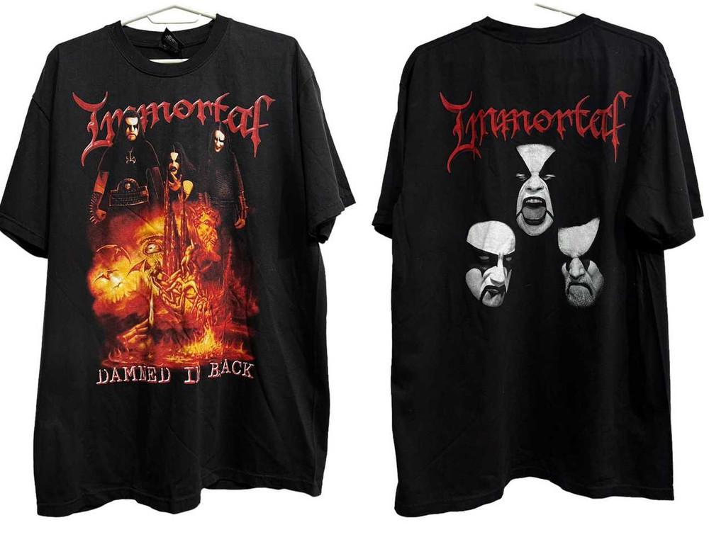 Immortal Band Damned in black Tshirt S to 5XL NZL607 Unisex T-Shirt XXXXL