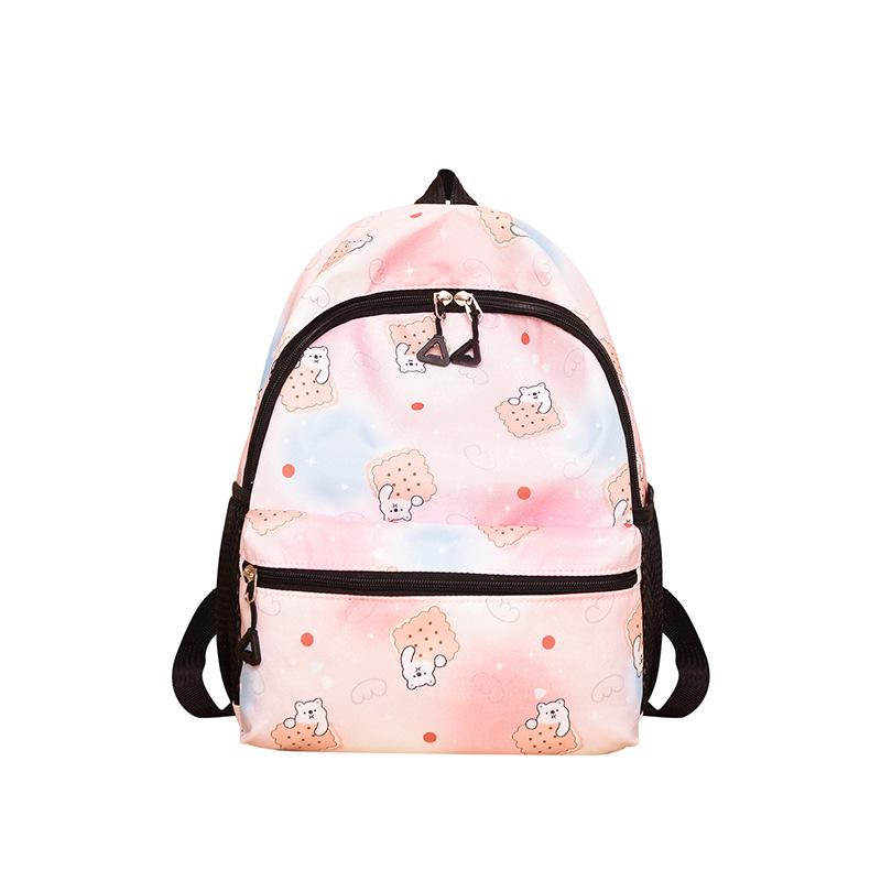Creative new starry sky schoolbag cross-border cute bear print children's backpack lightweight cartoon primary school backpack