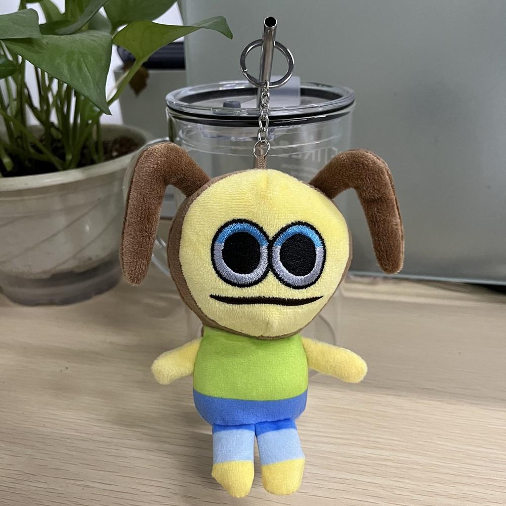 15cm Plüsch Schlüsselanhänger süße Cartoon Anime Puppe Pendent Dekor Kissen für Kind Geburtstagsgeschenk