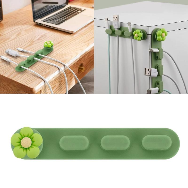 Data Cable Holder Cable Management Cable Organiser Home Office Supplies For Computer USB Charging Cable