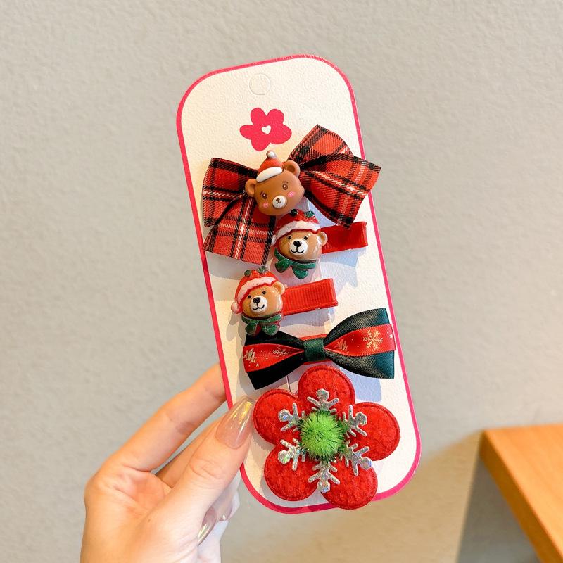 Children's Christmas Reindeer Headband - Cute Holiday Hair Accessory for Photos