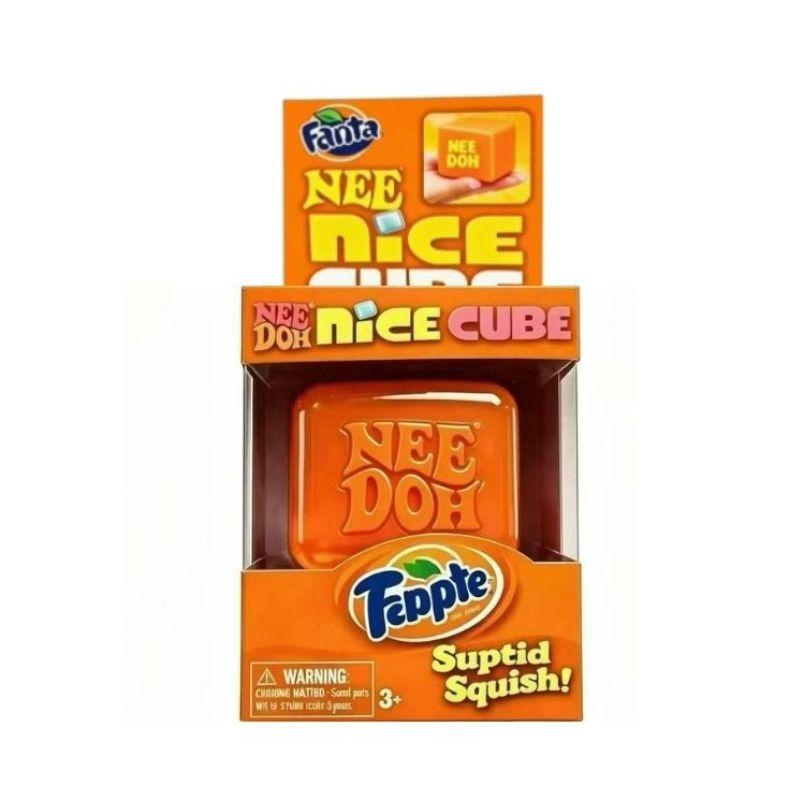 Dr Pepper X Needoh Nice Cube Squishy Stress Relief Toy, Soft Squeeze Fidget Cube For Kids & Adults, Anxiety Relief Sensory Toy