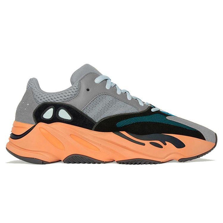 adidas Mens Yeezy Boost 700 Wash Orange Unisex Sneakers GW0296