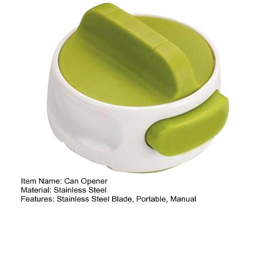 Manual Can Opener Stainless Steel Blade Portable Multifunction Rotary Can Opening Tool Kitchen Gadget Seniors Arthritis Chef