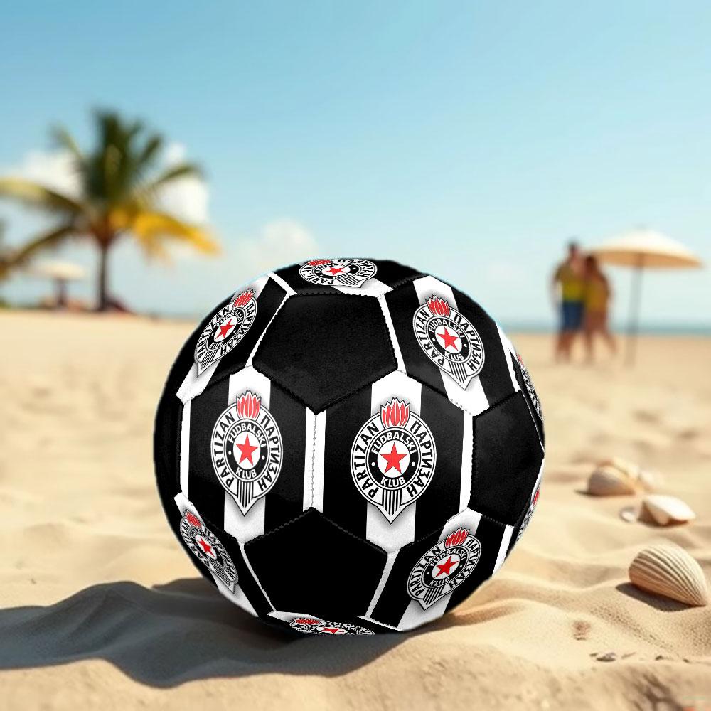1pc Fudbalski Klub Partizan Soccer Ball Size 5 Indoor Soccer Ball Fashion Colorful Backyard Game - Great For Sports Fans Gift HE54