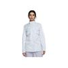 Solid Color Stand Collar Multi Pocket Long Sleeve Jacket Women Jackets Light-Gray DN1491-471