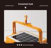 Rechargeable Solar Camping & Floodlight: High-Capacity Outdoor Emergency Lamp