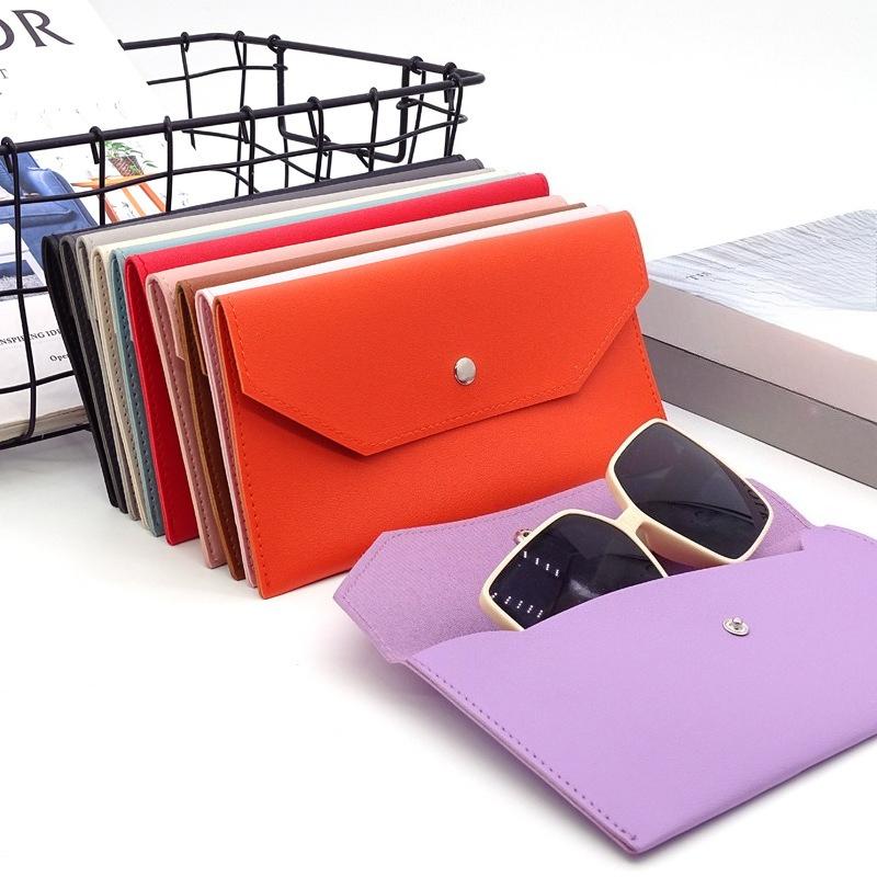 1PC Women Wallet Reusable Money Clip Wallet Cash Bank Card Storage Bag Long Style Ultra-thin Portable Leather