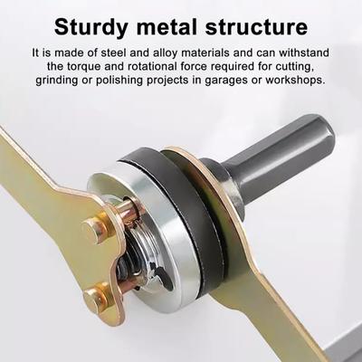 Electric Grinder Drill Adapter Kit Heavy Duty Standard Drill To Angle Grinder Conversion Connecting Rod Accessories Power Tool Adapter Kit