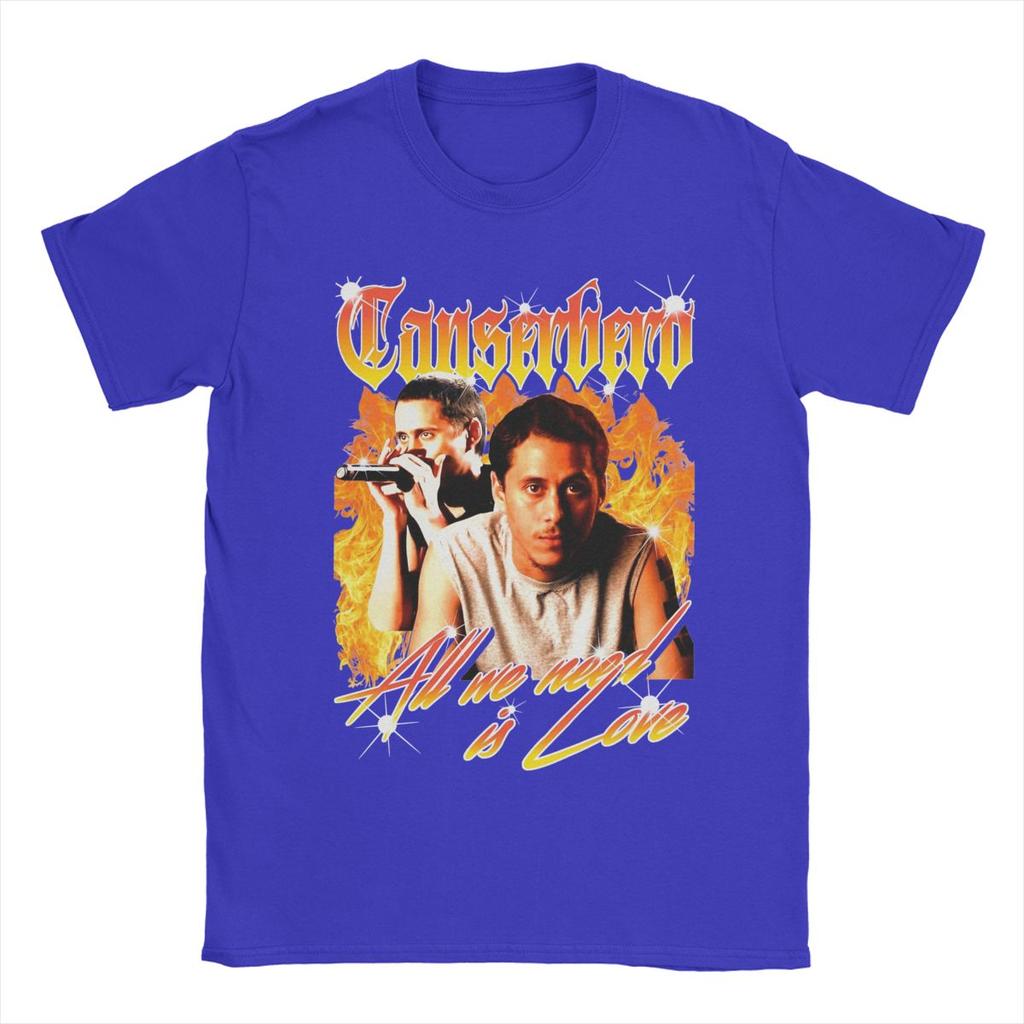 Casual Canserbero T-Shirt Men Crewneck Cotton T Shirts Short Sleeve Tee Shirt Printed Clothing