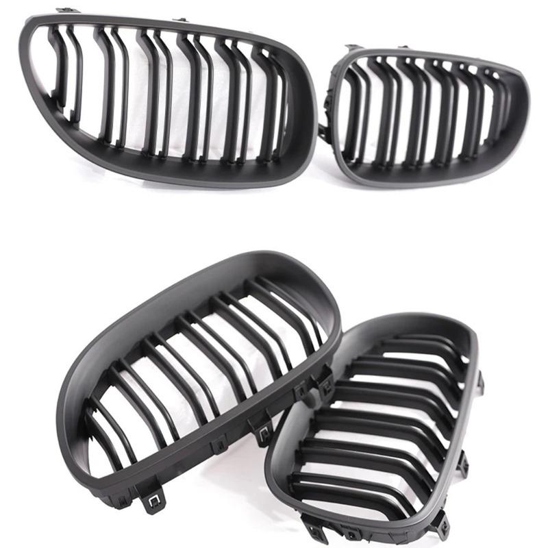 Kidney Grille Gloss Black Matte Black Grill For BMW 5 Series E60 E61 M5 2004 -2009 530i 520i 525i 540i 550
