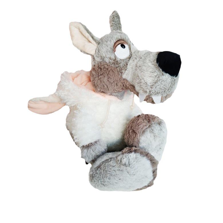 Wolf In Sheep's Clothing Plush Toy - Forest Animal Disguise Doll, Ideal Birthday Gift