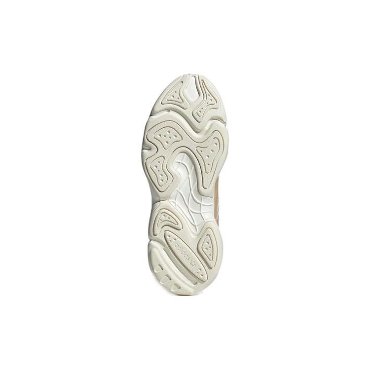 Adidas Originals Haiwee Mesh Comfortable Trendy Slip-Resistant Durable Low-Top Lifestyle Casual Shoes Unisex Casual Shoes Brown JH7356