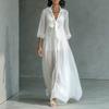 2026 Europe, America, Amazon, Spring Europe and America Foreign Trade New Women's Clothing Fashionable and Elegant Pendulum Long Dress Women
