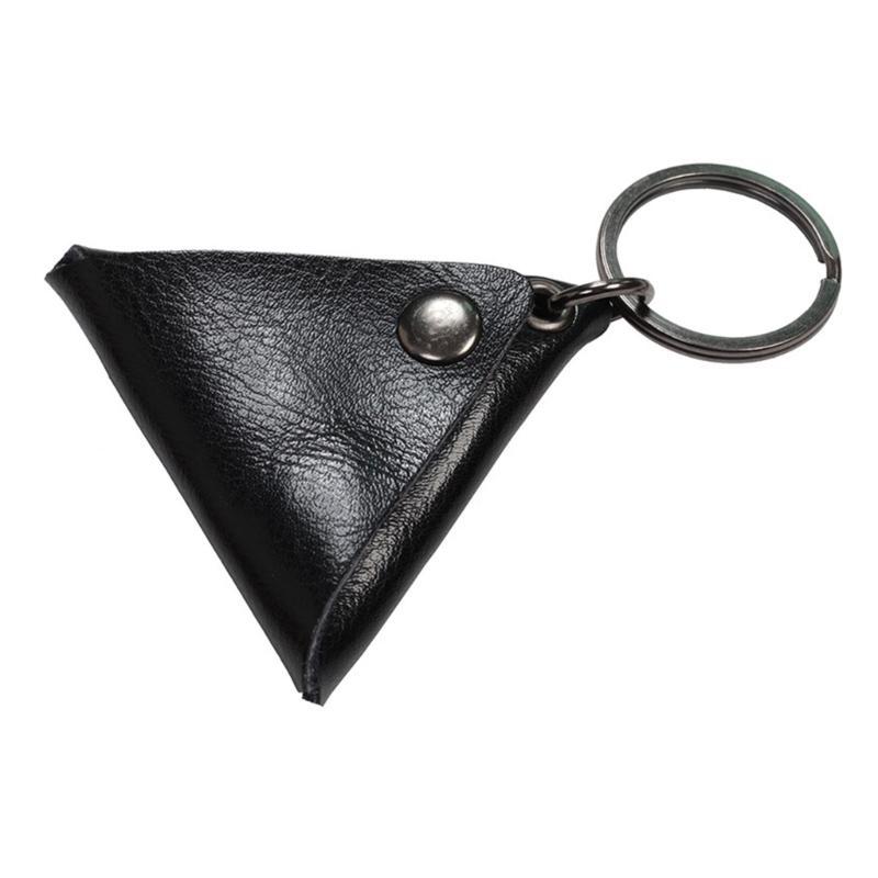 Comfortable Guitar Pick Storage Box Triangular Guitar Pick Bag Protective Pick Holder Case Shockproof Guitar Pick Pouch