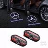 WAK3   LED Car Door Welcome Warning Light Projector Logo Decoration Accessories For Mercedes Benz Amg W204 W213 W205 W211 W212 W176