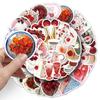 50 Small Fresh Fruit Korean Decorative Mobile Phone Flat Stickers