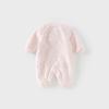David Bella Baby Fleece-Lined Winter Romper