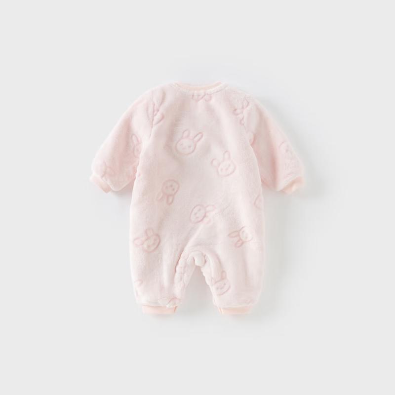 David Bella Baby Fleece-Lined Winter Romper