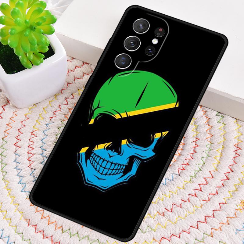 Tanzania Flag Coat Of Arms TPU Phone Case For Samsung Galaxy note 10 pro S26 S25 S24 S23 S22 Ultra Plus S21 FE S20 Cover