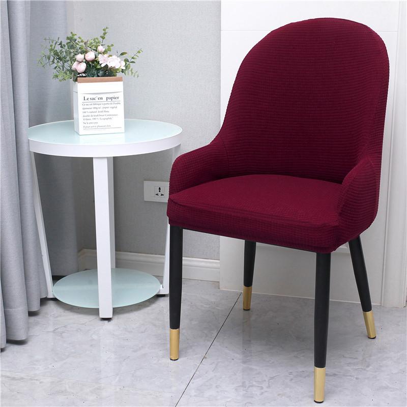 Elastic Curve European-style Chair Cover Hotel Hotel Hotel Chair Cover Dining Chair Wedding Banquet