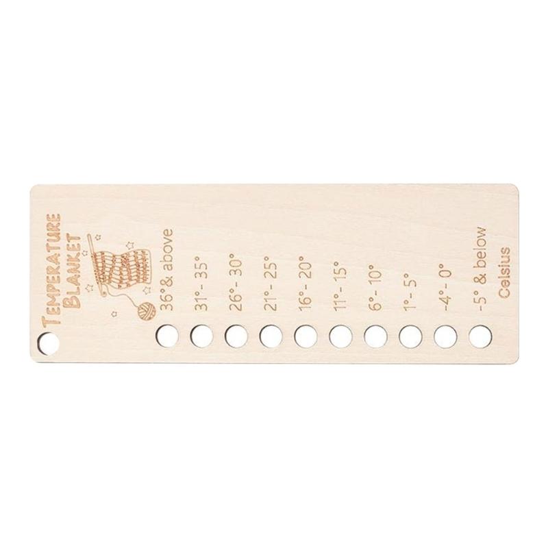 Practical Temperature Blanket Practical Blanket Planner Reusable Color Cards