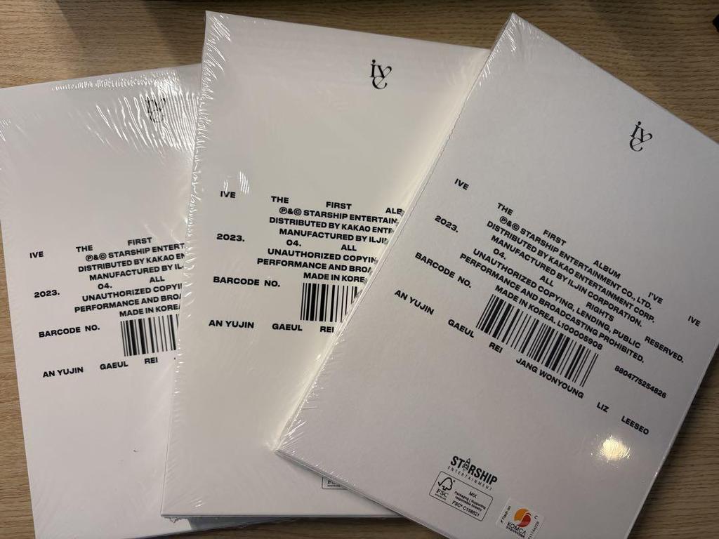 [USED] IVE First Album 2023 with bonus!