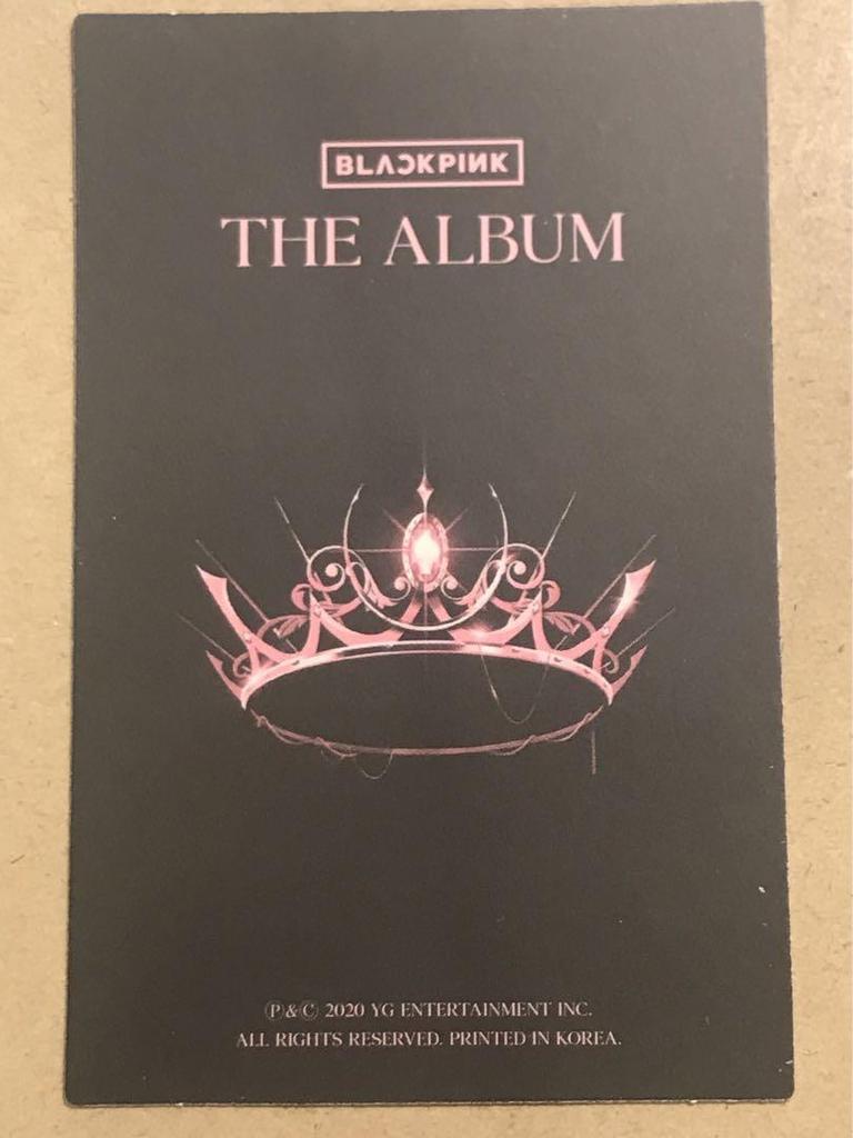 [USED] Price reduced BLACKPINK THE ALBUM Lisa