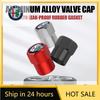 Car Sticker For Alfa Romeo 159 147 4PCS Car Badge Wheel Tires Valve Caps Metal Tyre Dust Cover For Alfa Romeo Giulia 147 156 159 rvcr43