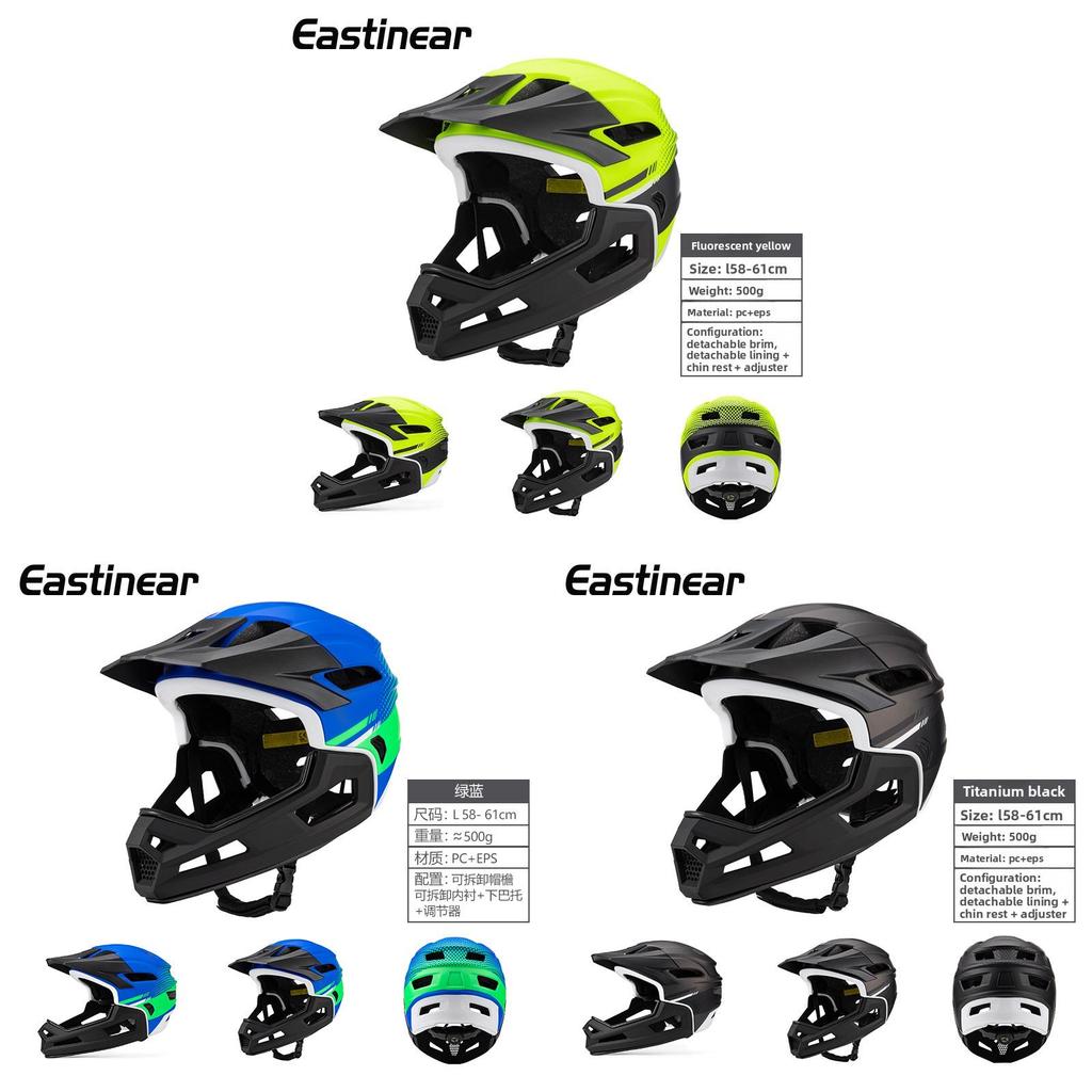 Casca pentru bicicletă montană cu protecție detașabilă pentru bărbie pentru ciclism offroad pentru adulți