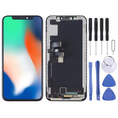 Originálny OLED materiál LCD displej a kompletná zostava digitizéra pre iPhone X