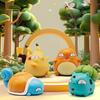 6cm  Spoof Figure Fool Stupid Pikachu Squirtle Bulbasaur Cute Figure Car Decoration Collection Model Children Toys