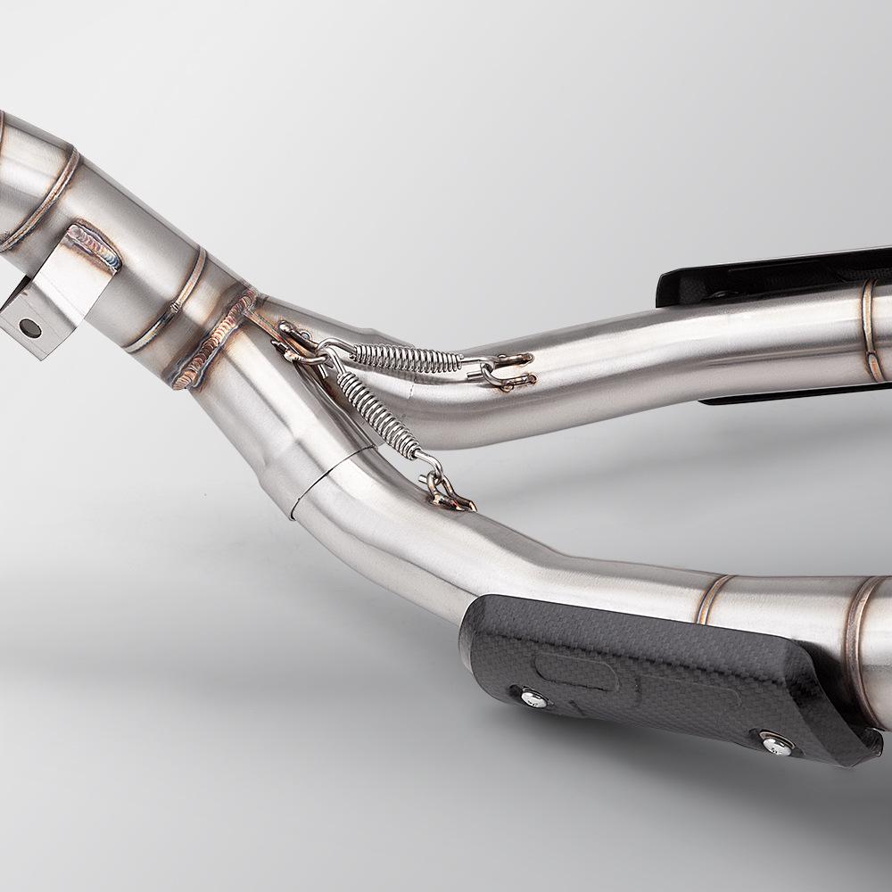 Stainless Steel Rear Muffler Mid-Pipe for Duke 790 (2018-2025)