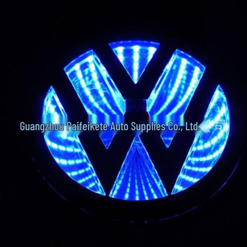 3D Illuminated LED Rear Tail Logo Light for Volkswagen