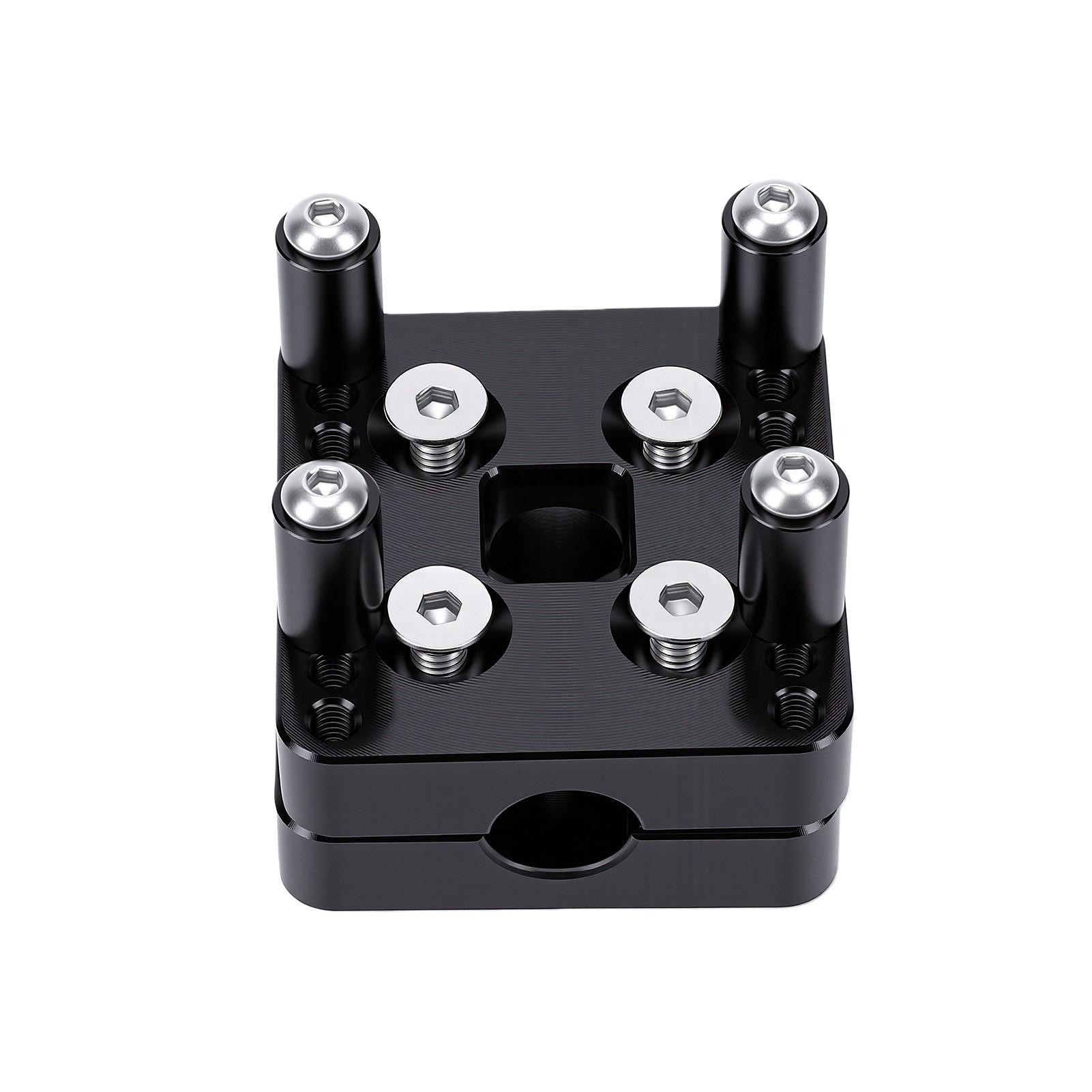 Support GPS 12MM Pince de Guidon Support de Navigation GPS pour Moto Support de Guidon 12MM Support de Navigation Motif de Trous AMPS Amortissement des Vibrations pour R1200 1250 GS GSA