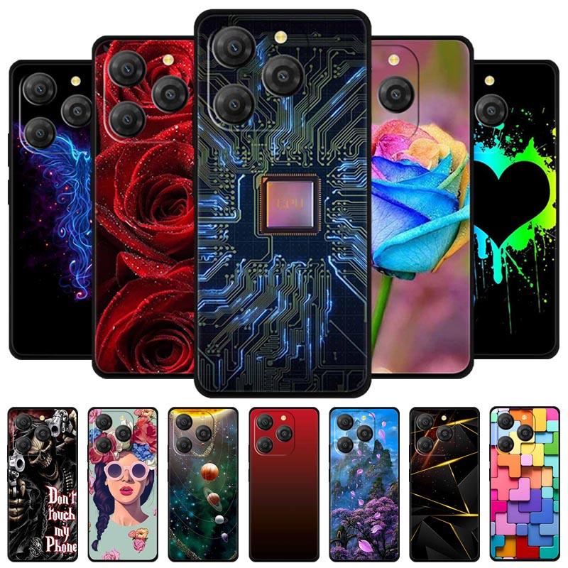 For Blackview Shark 9 Case TPU Soft Silicone Cover Phone Case For Blackview Shark9 Protective Bumper Funda Cartoon 6.67" Shark 9