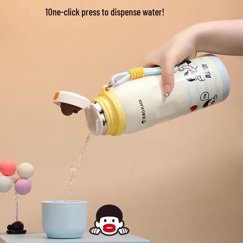 DKADI 304 Stainless Steel Portable Insulated Water Bottle