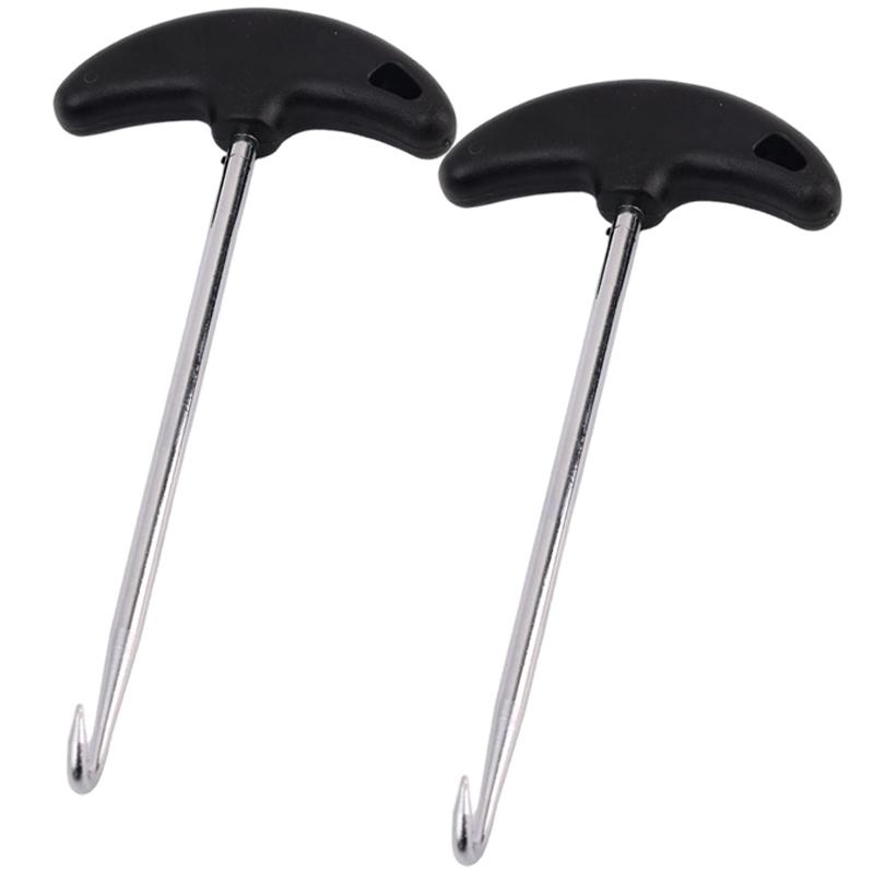 Motorcycle Exhaust Pipe Spring Hook Puller Tool T Handle Stainless Steel for Motocross Dirt Bike ATV Scooter Muffler Repair Kit