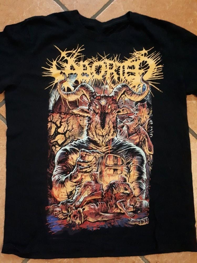 Aborted - hell over europe tour T-Shirt Gift For Fans S To 5XL CB1056 Unisex T-Shirt S