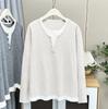 Fashion Versatile Fake Two Piece Knit Plus Size Long Sleeve Sweater For Women