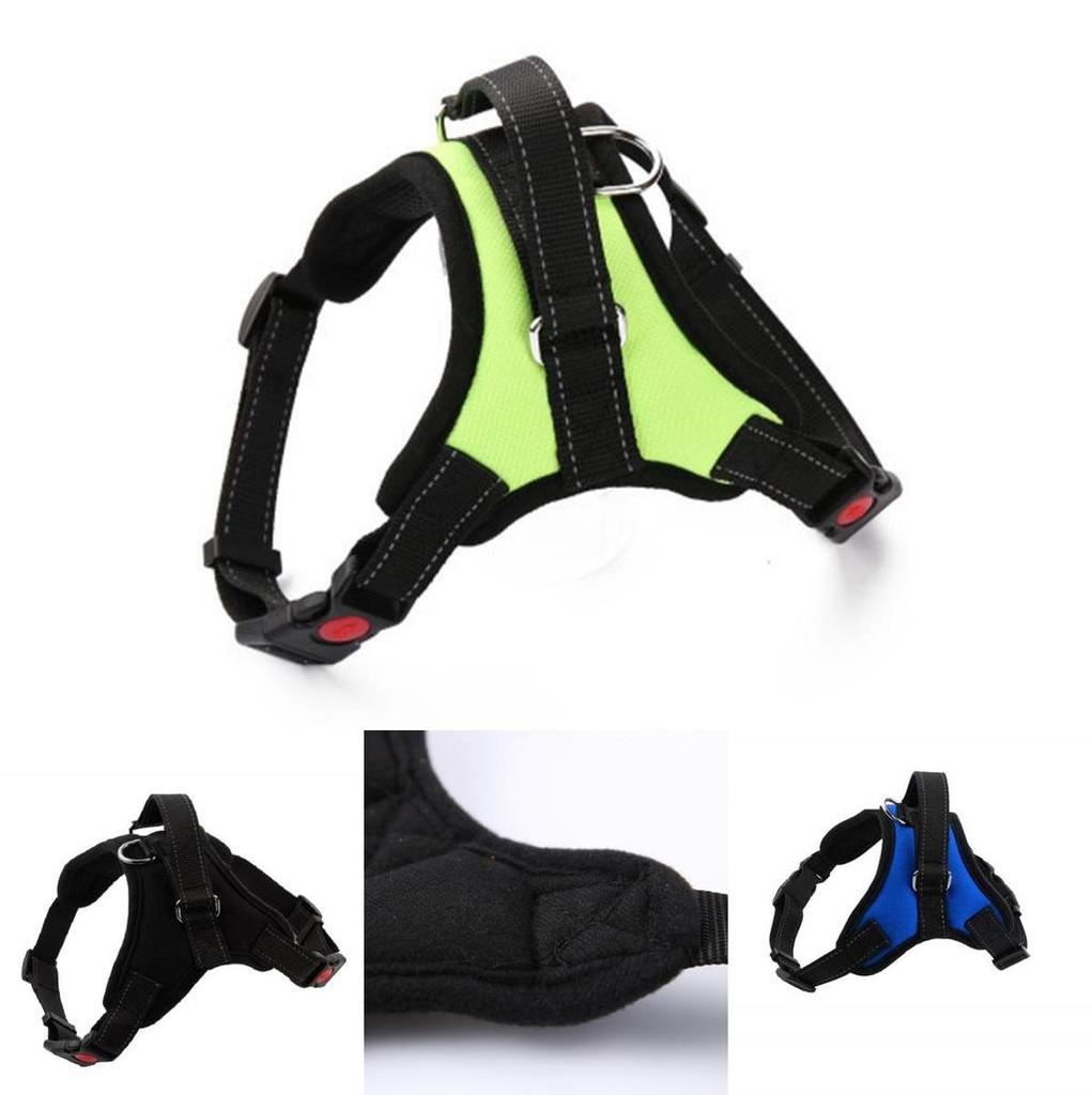 Stylish Anti-pull Reflective Dog Harness With Front Clip In Various Colors