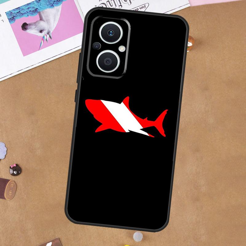 

Diver Down Diving Flag For OPPO Reno 13 12 11 10 14 Pro 8T 11F 12F 13F 14F 7 8 Lite OPPO Find X9 X8 X6 X5 Pro Case OPPO Reno14 F