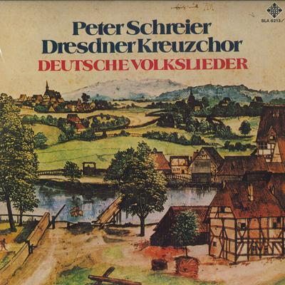 LP Record PETER SCHREIERE - German Folk Song Collection SLA62134 TELEFUNKEN 1977 Japan Classical Used