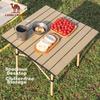 CAMEL Outdoor Camping Folding Table, Carbon Steel Leisure Home Barbecue Picnic Table, Outdoor Folding Table 173SL03012