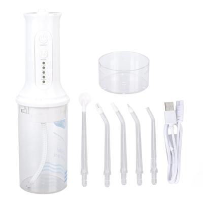 Cordless Water Flosser 4 Modes IPX7 Waterproof Portable Water Teeth Pick Cleaner for Home Travel