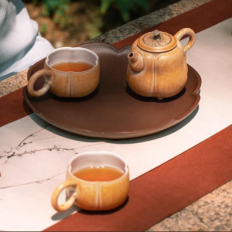 Edenus Pumpkin Series Ceramic Gongfu Tea Set