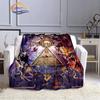 Fashion patterns Masonic portable sofa Blanket Freemason Flannel warm four seasons camping blanke Freemasonry Multi Size blanket